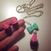 Collana e orecchini Cupcake Rosa in Fimo