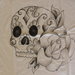 T-Shirt Mexican Skull