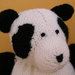 Panda di maglia