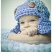 Cappellino neonato fatto a mano Accessori neonato Abbigliamento Bambino Aviatore marinaio
