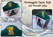 Portaoggetti Japan Style con Maneki neko