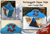 Portaoggetti Japan Style con Carpe Koi