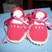 Scarpe sandali neonata uncinetto
