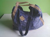 borsa in jeans fatta a mano B001