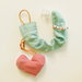 Catenella portaciuccio con sacchetto: un'idea regalo per una nascita, un battesimo, un 1° compleanno!