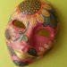 maschere di gesso decorate