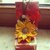 collana con ciondolo girasole in fimo