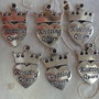 6 corone regina in argento del tibet
