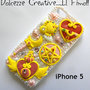 Cover IPHONE 5 Sailor Moon, cristallo del cuore scettro idea regalo