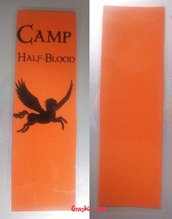 Segnalibro Personalizzato Percy Jackson Half-blood camp