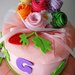 Torta di pannolini “Fiore e fragolina” – Cake design style 