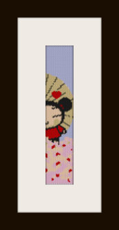 schema bracciale Pucca ombrello in stitch peyote pattern - solo per uso personale 