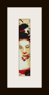 schema bracciale Geisha in stitch peyote ( 2 drop ) pattern - solo per uso personale