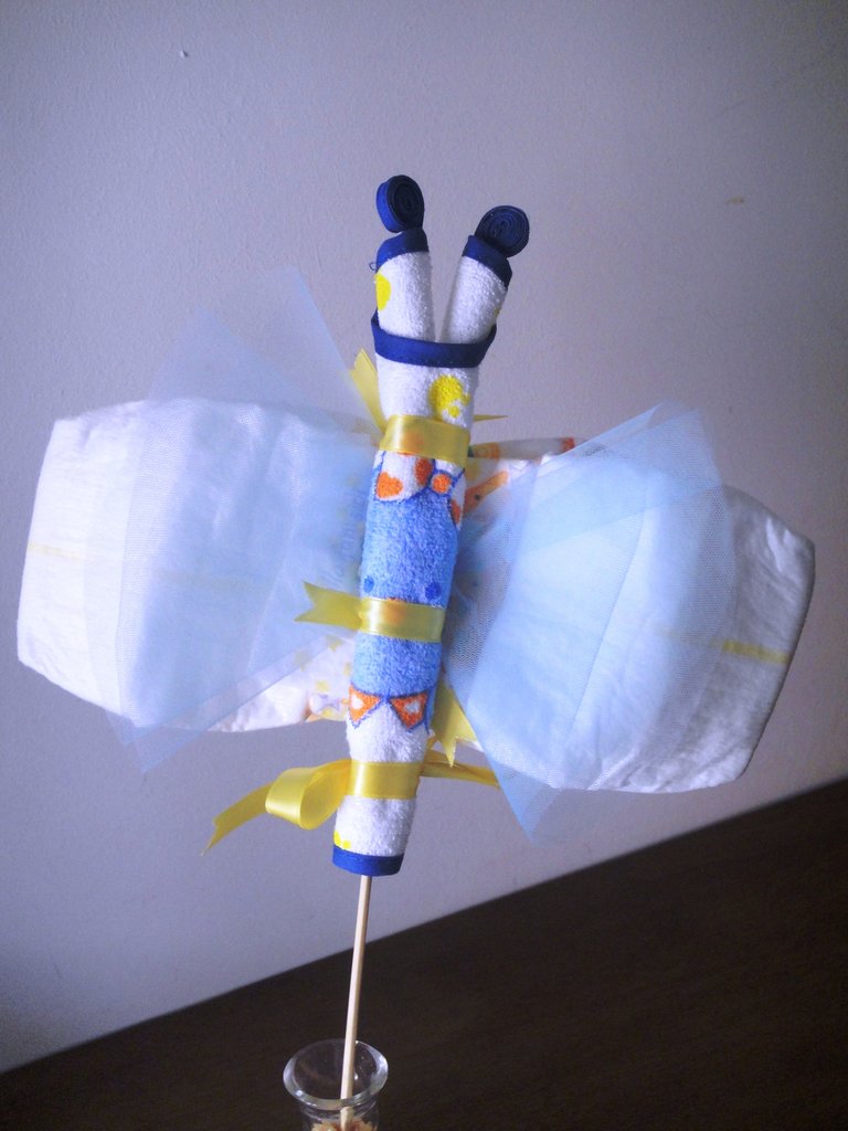 Torta Pannolini Escavatore MyBambini - Regalo Nascita Con Accessori