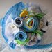 Baby bouquet - mazzolino di benvenuto con calzini, bavaglini e body