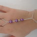 Bracciale Schiava con Perle Viola