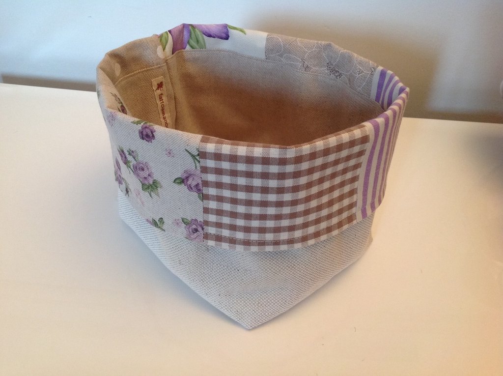 Cestino svuotatasche stile shabby - Per la casa e per te - Decorare