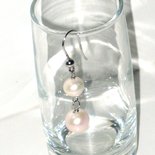 Orecchini Pendenti Con Perla D'Acqua Dolce 8-10mm In Argento 925 - Ipoallergenici, Con Zirconia, Per Donna, Confezione Regalo - 3