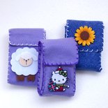 Set Di 6 Porta Fazzoletti Tascabili In Tessuto Con Cerniera – Riutilizzabili, 13x7 Cm, Perfetti Per Borse, Viaggi, Monete E Piccoli Oggetti