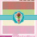 DIGITALPAPER Ice cream colors - medium dotted