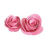 Forme per rose in feltro 3D - fustellate con Fustella Bigz sizzix rose 3D