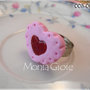 Anello cuore biscotto