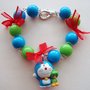 BRACCIALE DORAEMON - PERLE FIOCCHI HANDMADE