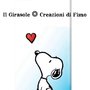 Cover per cellulare con Snoopy