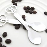 6 Cucchiaini Da Caffè A Forma Di Cuore In Acciaio Inox - Lunghi 18 Cm Per Tè, Dessert, Frappè E Bevande Calde
