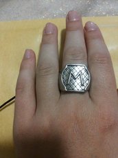Anello Jace Morgenstern Wayland Shadowhunters Argento