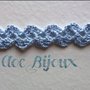 Braccialetto Crochet azzurro