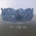 Braccialetto Crochet azzurro