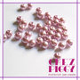 10 x perle di vetro rosa 8 mm