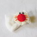 Miniatura granchio in feltro: per personalizzare delle bomboniere dal sapore di mare!