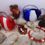 Bracciale corallo madrepora e perle naturali 