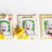  10 Bomboniere 'caramelle': deliziose cornici in feltro e cotone per dolci bambini, calamite per foto ricordo!