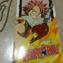 Collana raffigurante il simbolo del manga  Fairy Tail Smaltato rosso