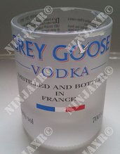 Bicchieri da Bottiglia Vodka Grey Goose Old Fashion