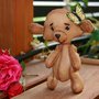 Art doll, teddy bear  Mishutka, bambola aromatica
