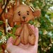 Art doll, teddy bear  Mishutka, bambola aromatica