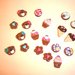 CIONDOLI  Dolcetti ( gelatini, donuts, ciambelle, cupcakes)  - uno a scelta  - fimo per orecchini bracciali collane  