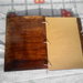 Quaderno in legno mod. Ricettario natalizio