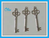3 charms chiave 46x15mm