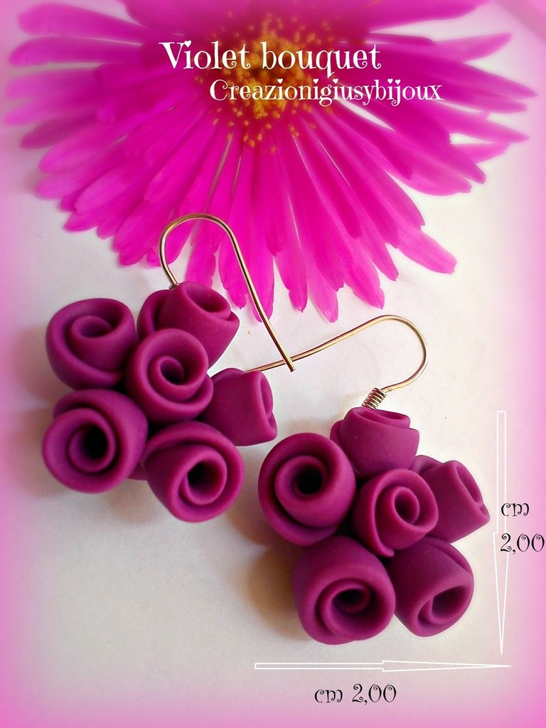 Shrieking Violet Orecchini Pendenti A Papavero Con Fiore Rosso Vero - Argento Sterling E Nodo Celtico, Fatti A Mano, 10x24mm