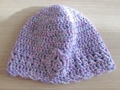 CAPPELLO BIMBA UNCINETTO