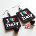 Love Italy orecchini in pizzo by arte Ricamo & Bijoux