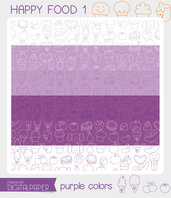 DIGITALPAPER A4 / CARTA DIGITALE Happy food 1 - purple colors