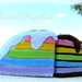 Torta arcobaleno in feltro - giocattolo per bambini