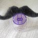 Ciuccio con baffi - accessorio per foto bimbo - Idea regalo nascita per neo papà 