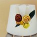 Collier rose di carta, accessori matrimonio estivo, elegante collana realizzata a mano 